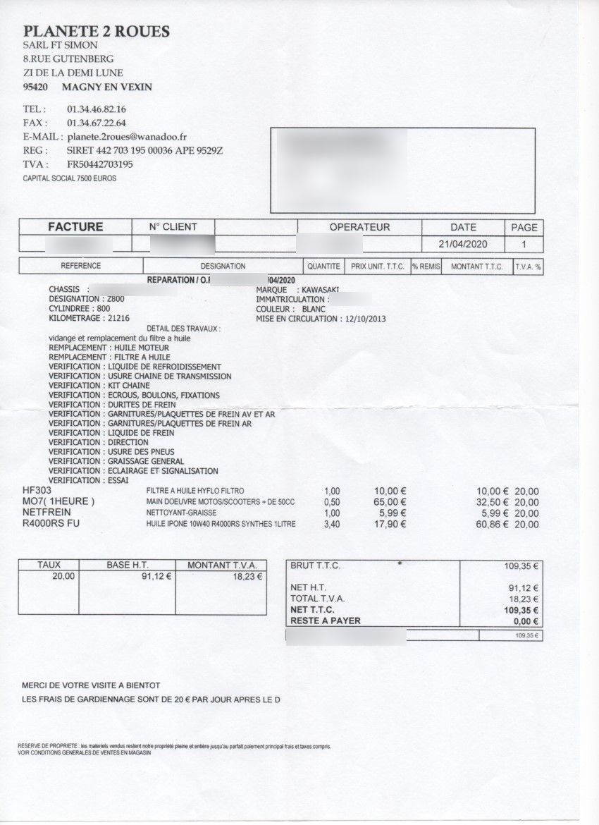 Photo KAWASAKI Z 800
