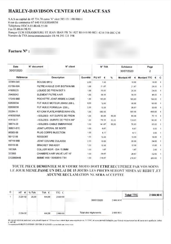 Photo HARLEY DAVIDSON ROAD