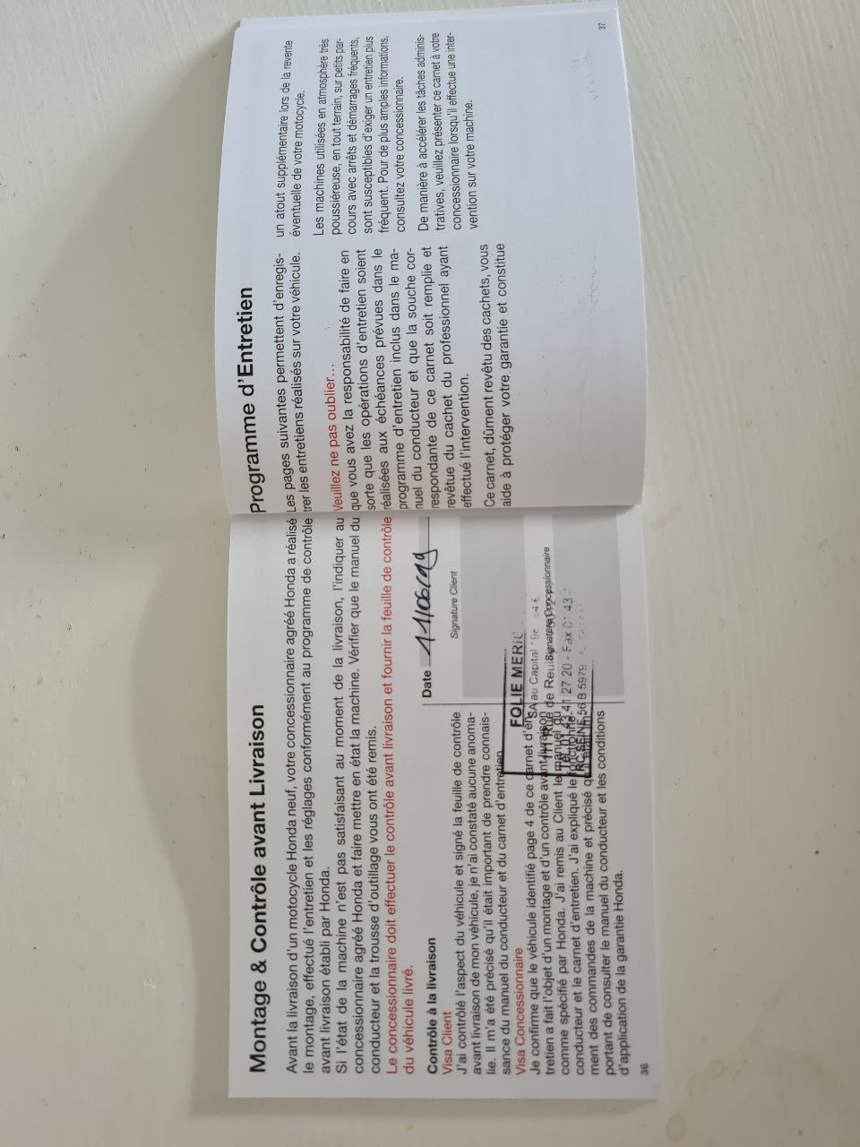 Photo HONDA CB 650 RA