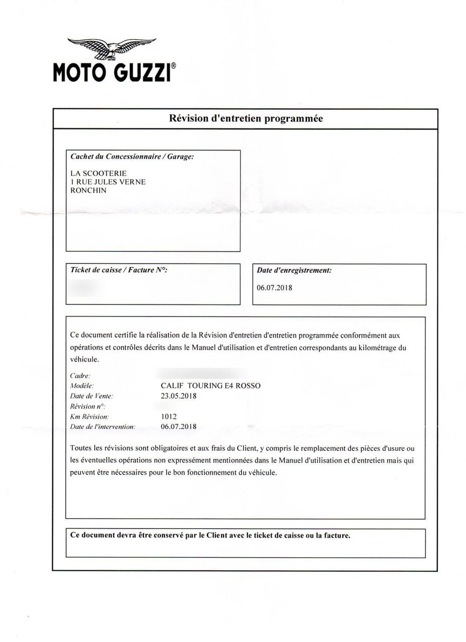 Photo MOTO GUZZI CALIFORNIA