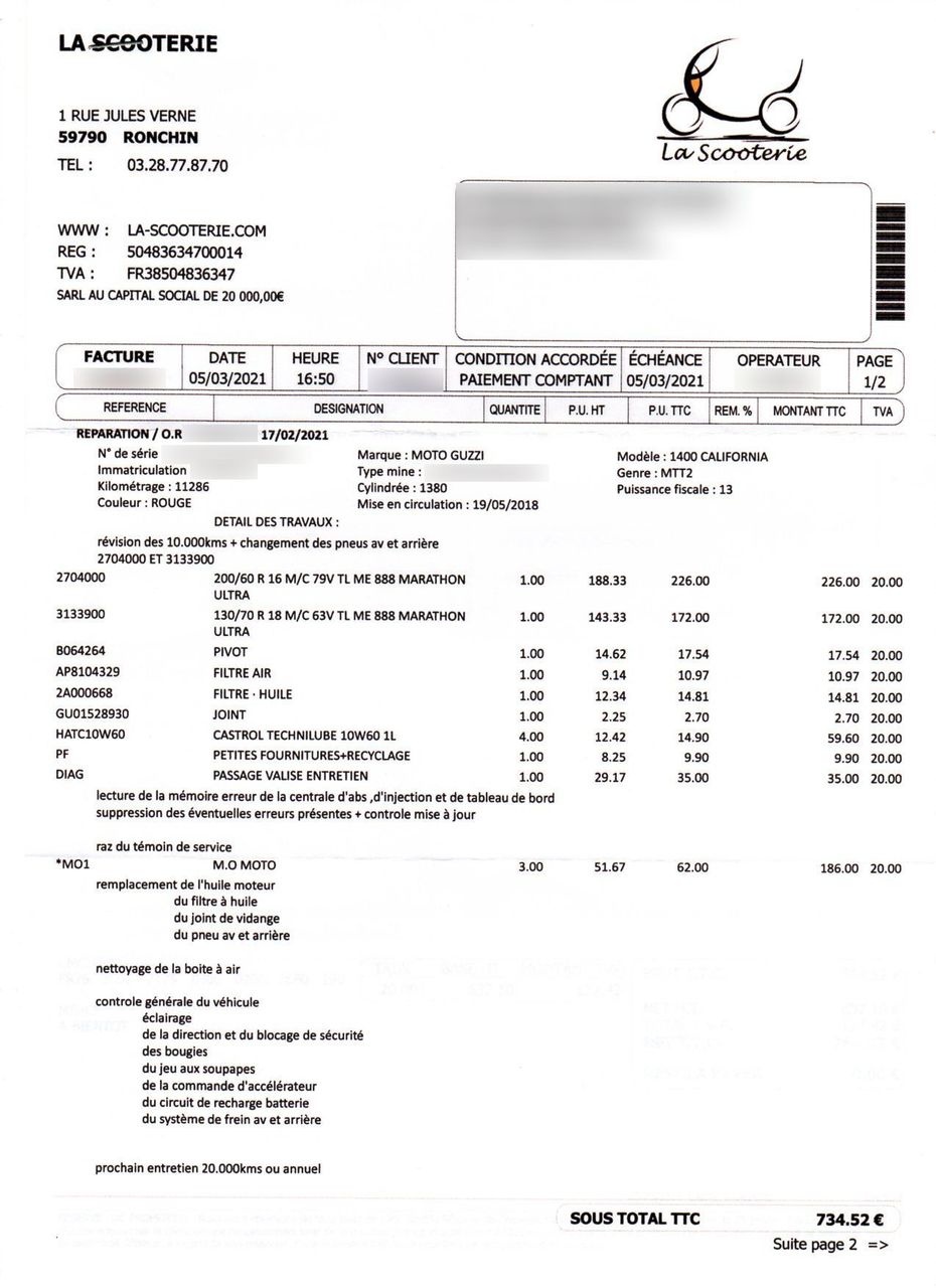 Photo MOTO GUZZI CALIFORNIA