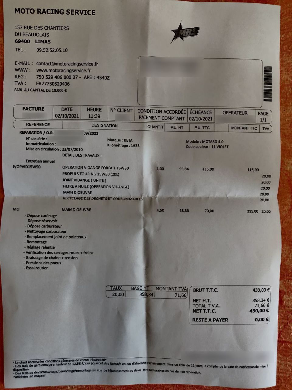 Photo BETA ALP 4.0 350