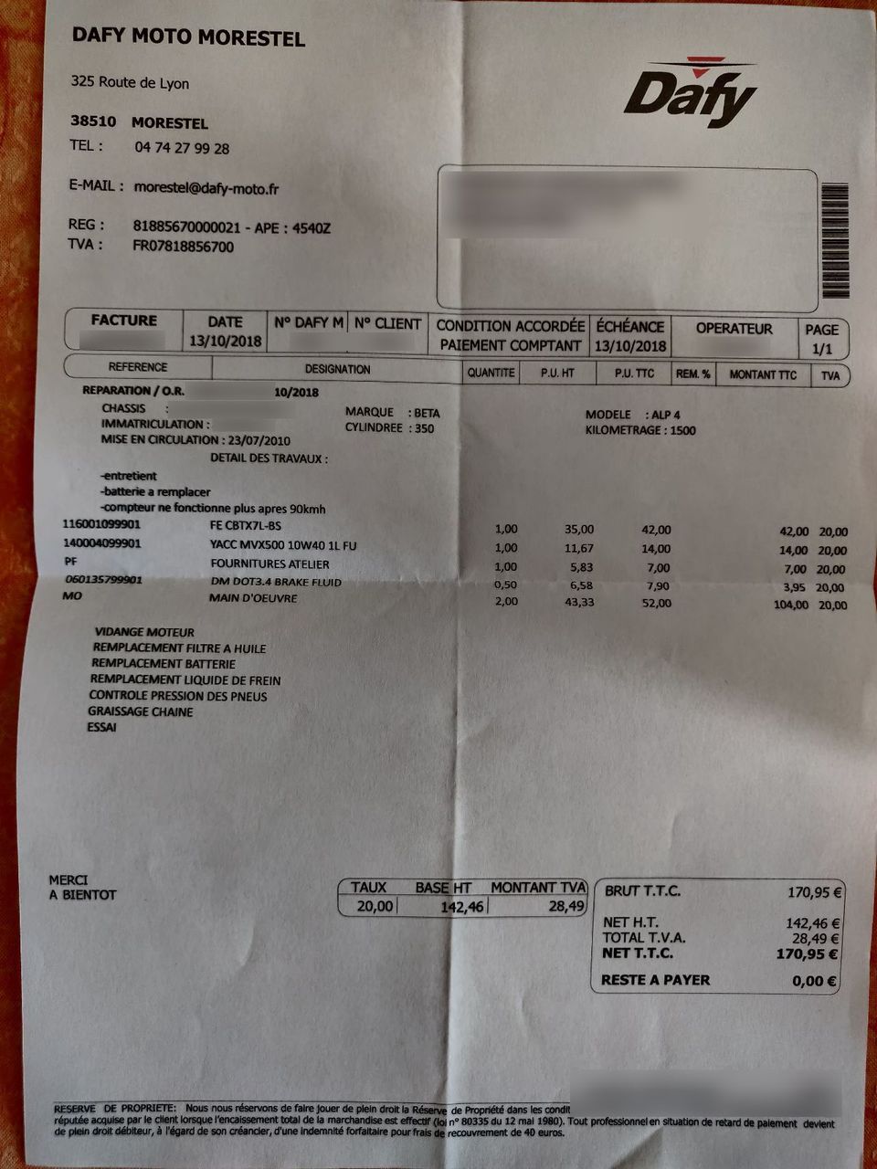 Photo BETA ALP 4.0 350