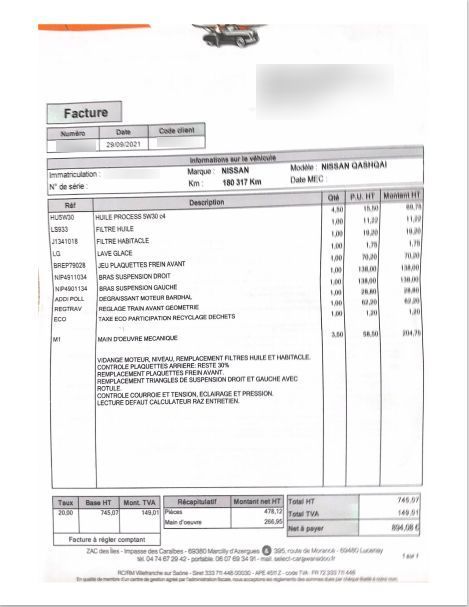 Photo NISSAN QASHQAI