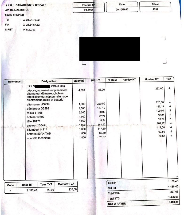 Photo AUSTIN MINI 1000