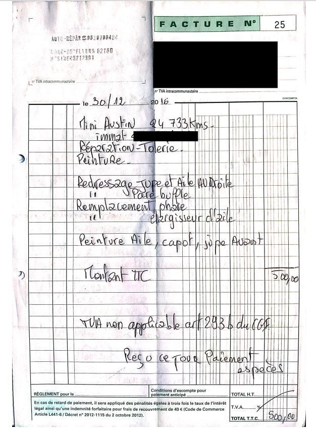 Photo AUSTIN MINI 1000