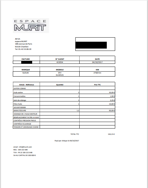 Photo SUZUKI SFV 650 GLADIUS
