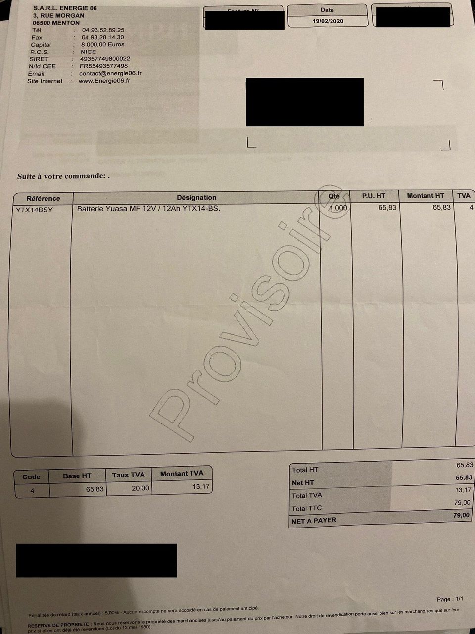 Photo TRIUMPH SPEED TRIPLE