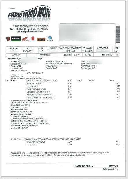 Photo KAWASAKI VULCAN S