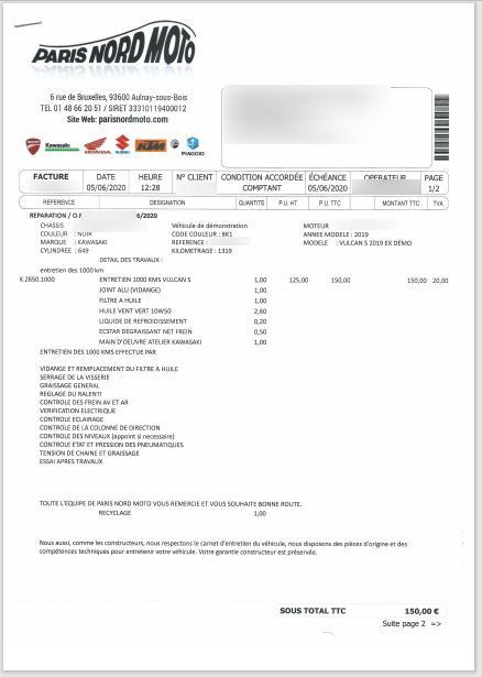 Photo KAWASAKI VULCAN S