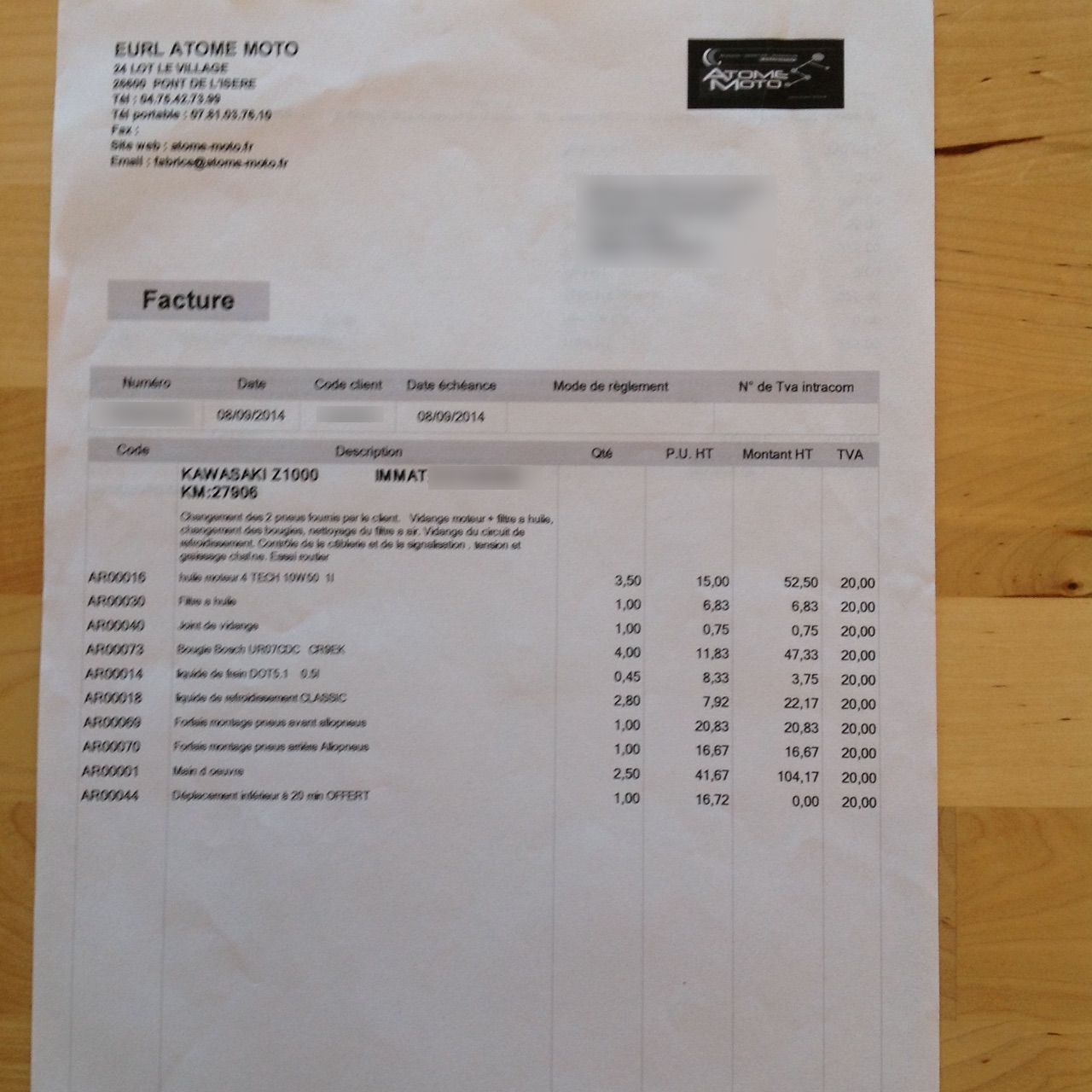 Photo KAWASAKI Z1000