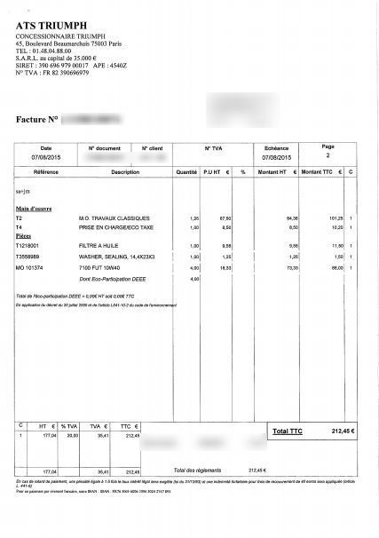 Photo TRIUMPH BONNEVILLE