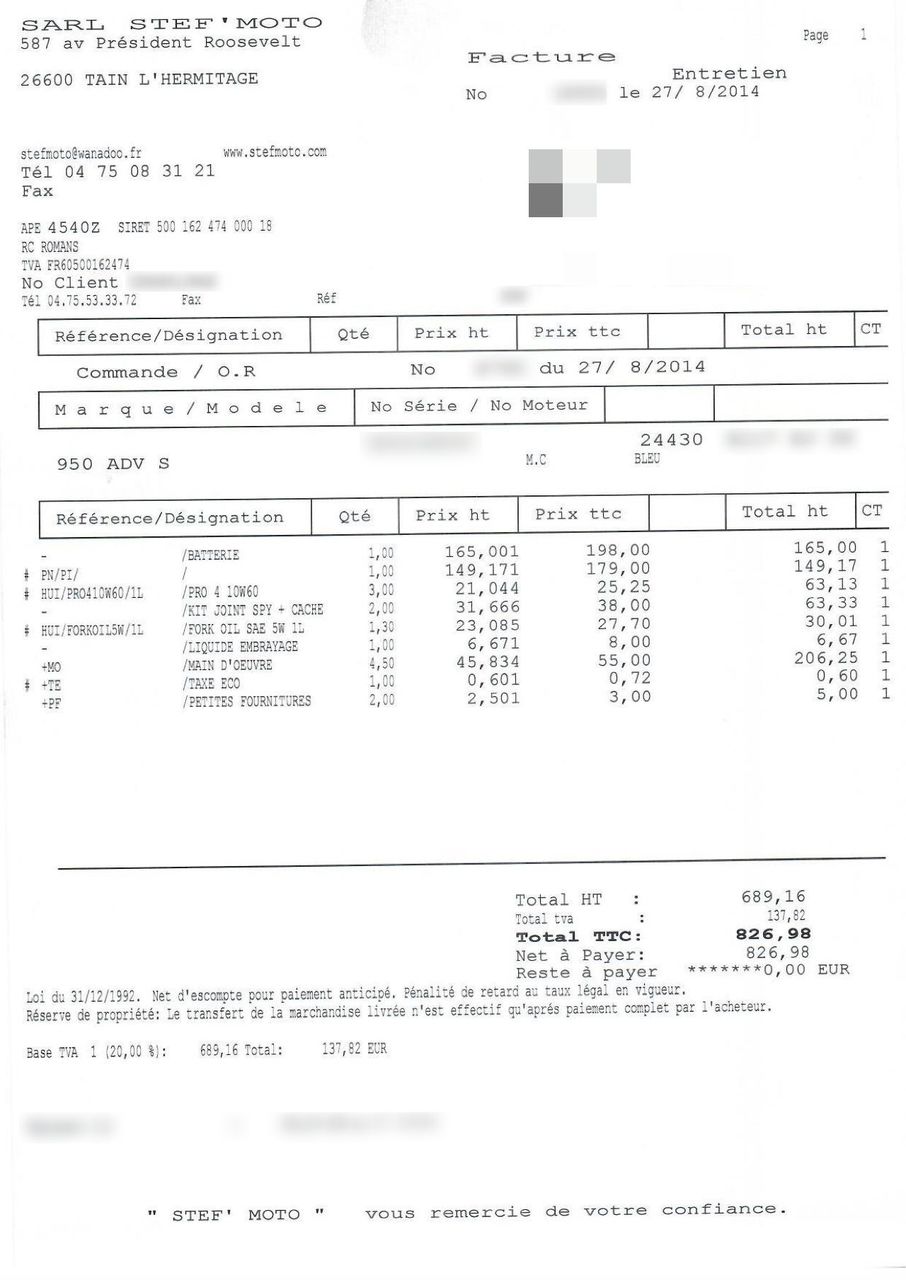 Photo KTM 950 ADVENTURE S