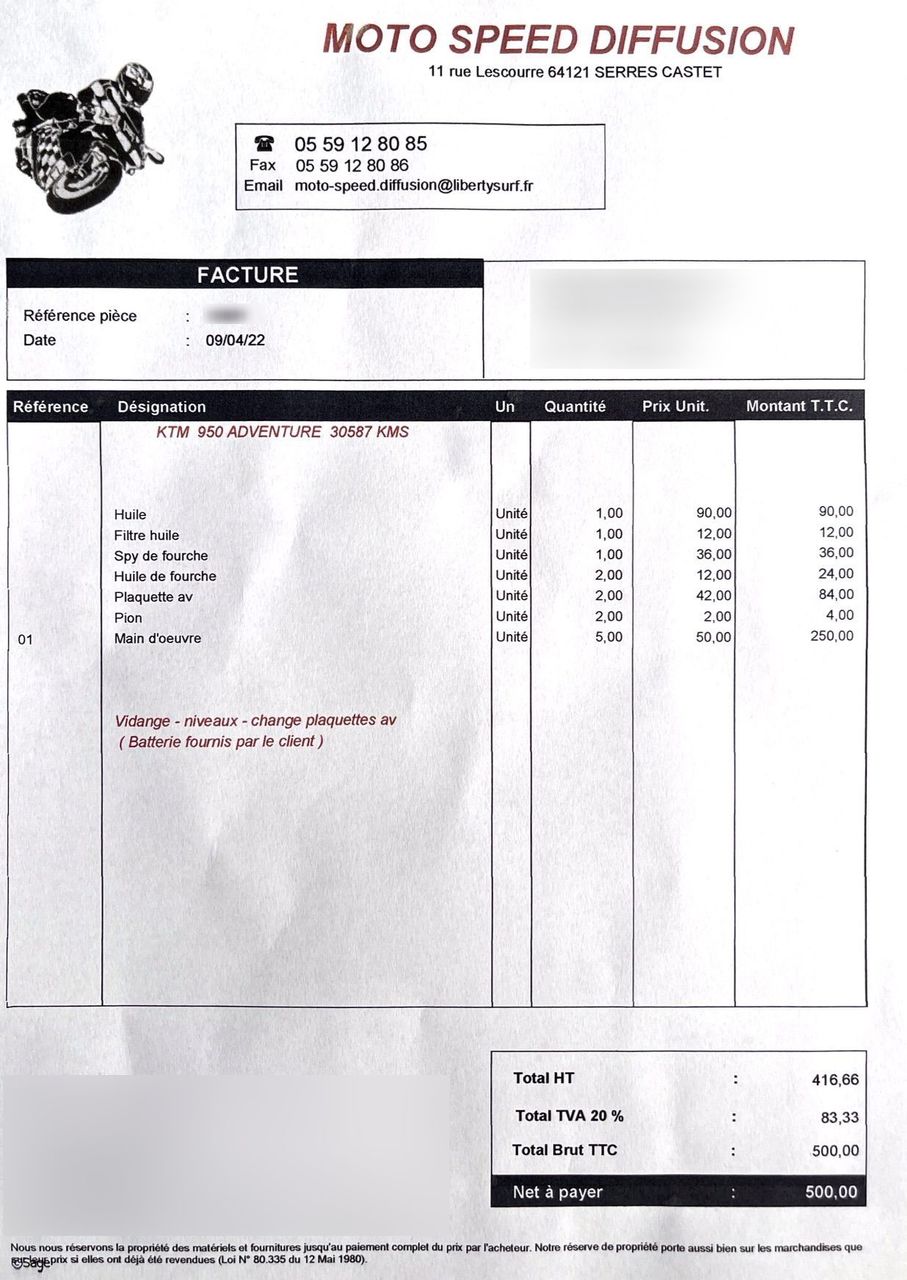 Photo KTM 950 ADVENTURE S