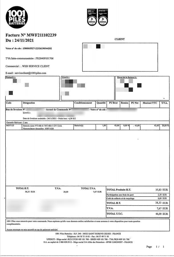 Photo YAMAHA FJR 1300 A