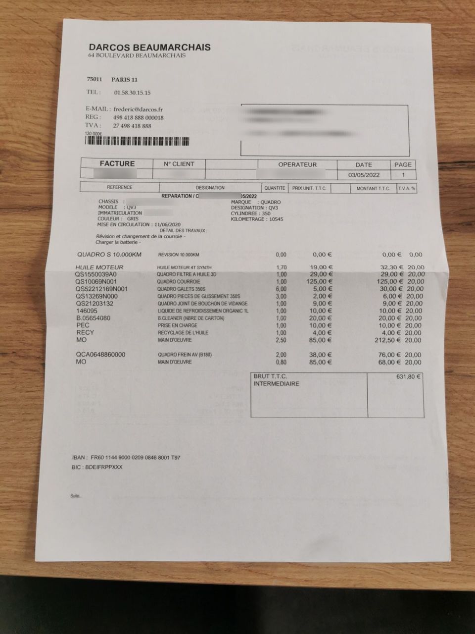 Photo QUADRO QV3 350