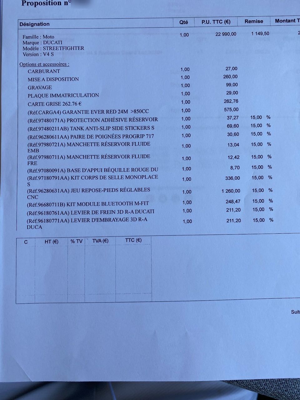 Photo DUCATI STREETFIGHTER