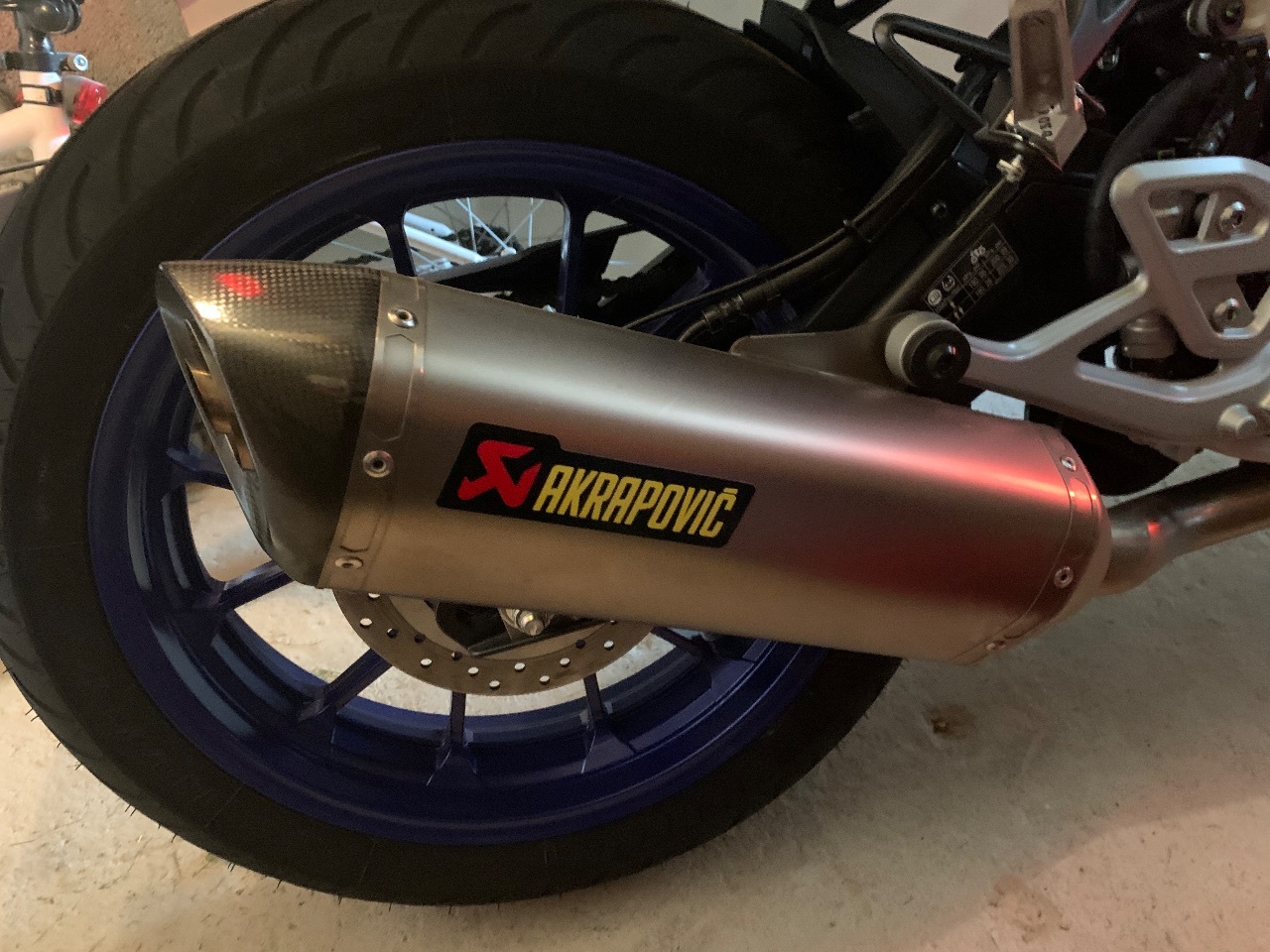 Photo YAMAHA MTN125-A