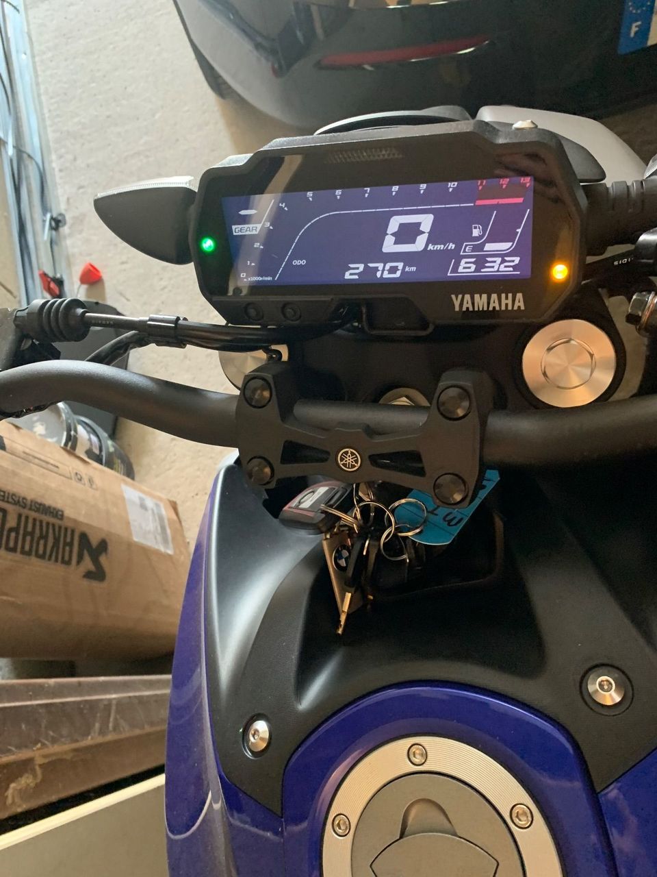 Photo YAMAHA MTN125-A