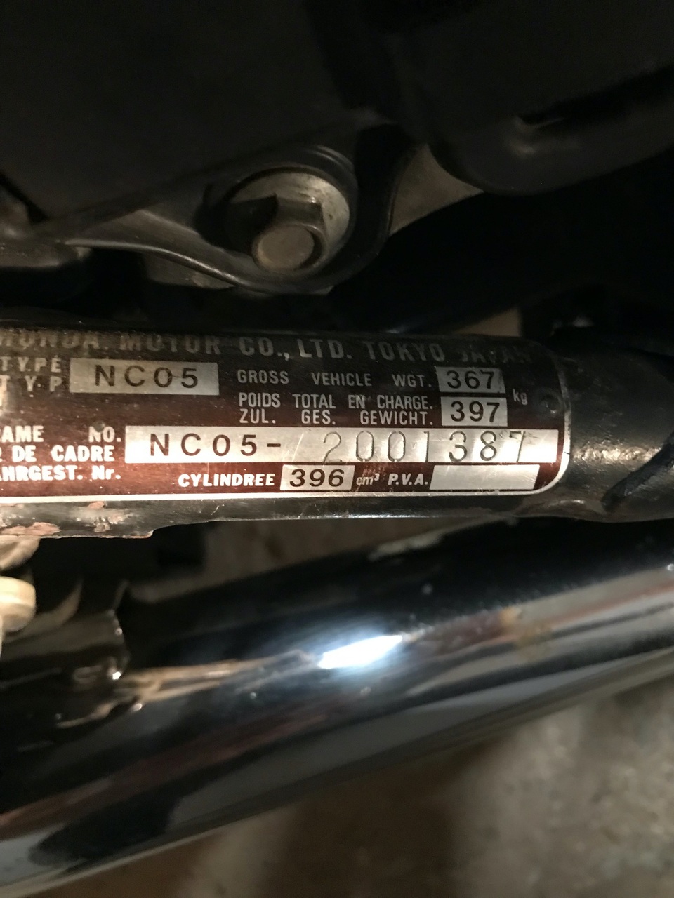 Photo HONDA CX 400