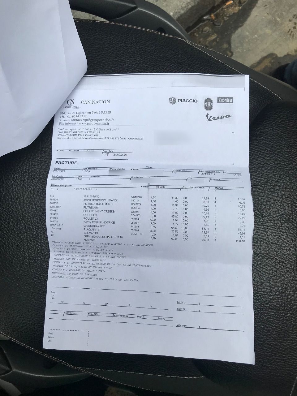 Photo PIAGGIO MP3 300 LT