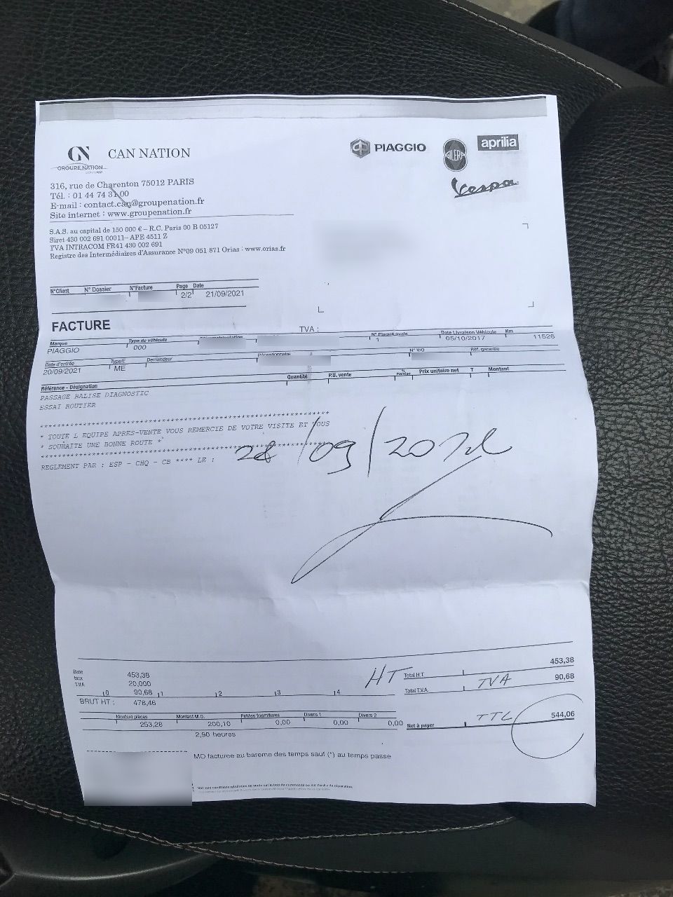 Photo PIAGGIO MP3 300 LT