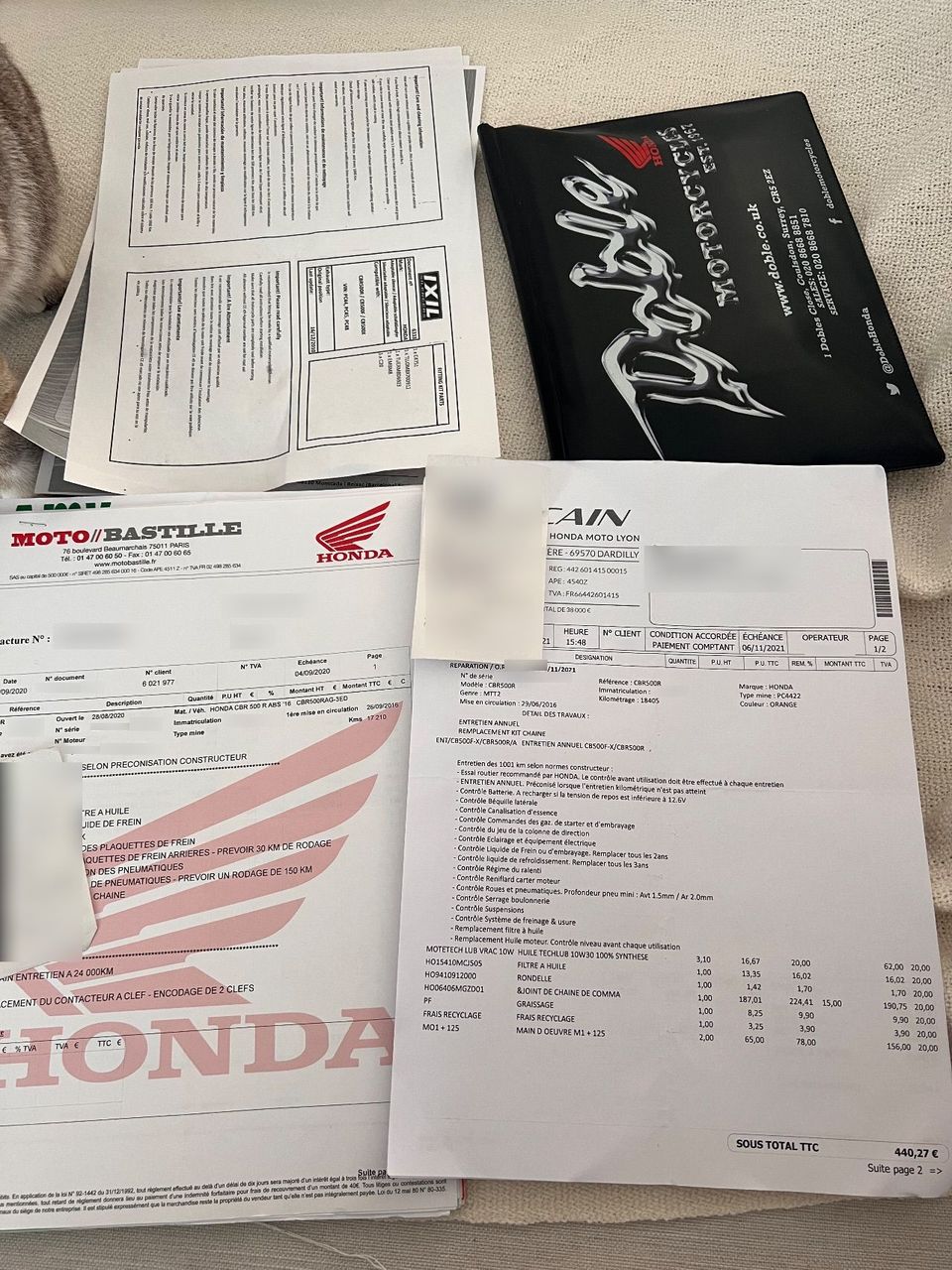 Photo HONDA CBR 500 RA