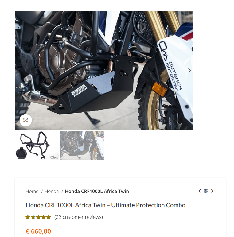 Photo HONDA AFRICA TWIN 1000