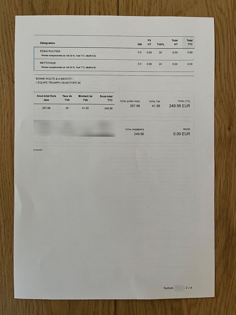 Photo TRIUMPH TRIDENT