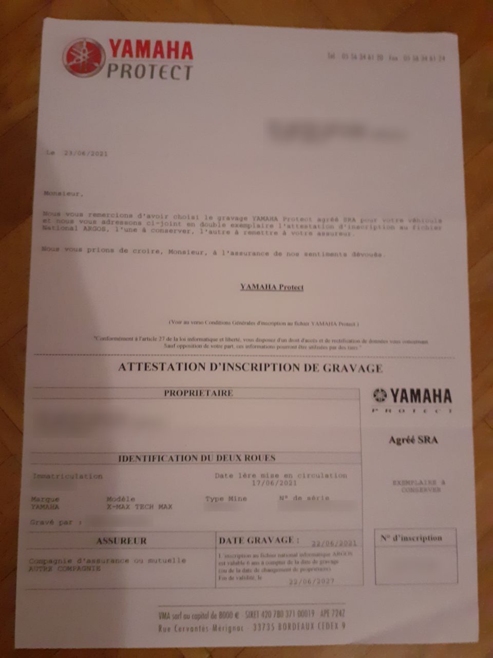 Photo YAMAHA XMAX 125 ABS
