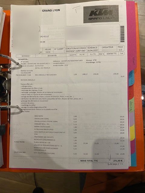 Photo KTM 790 ADVENTURE R