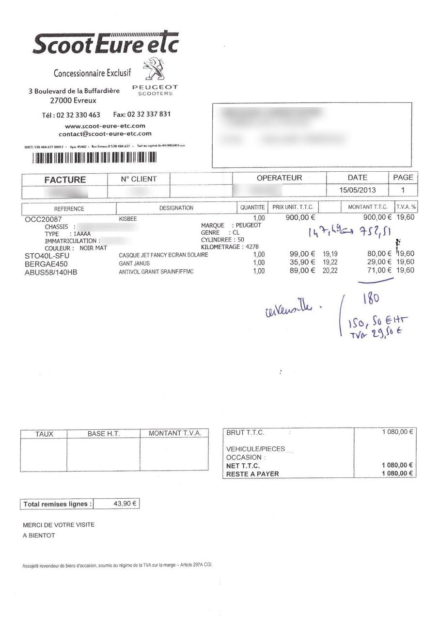 Photo PEUGEOT KISBEE