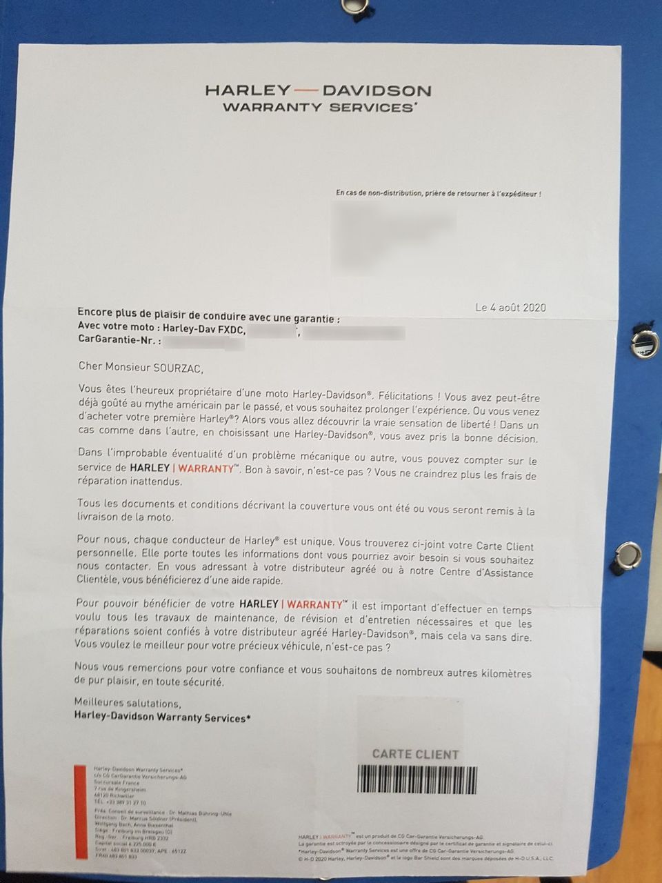 Photo HARLEY DAVIDSON FXD