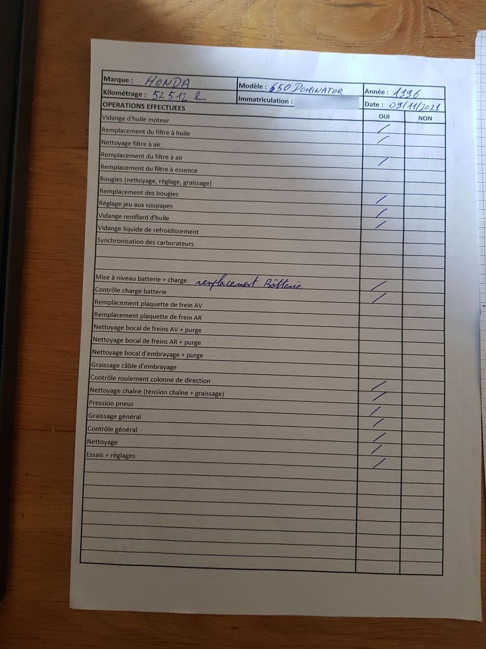 Photo HONDA DOMINATOR 650