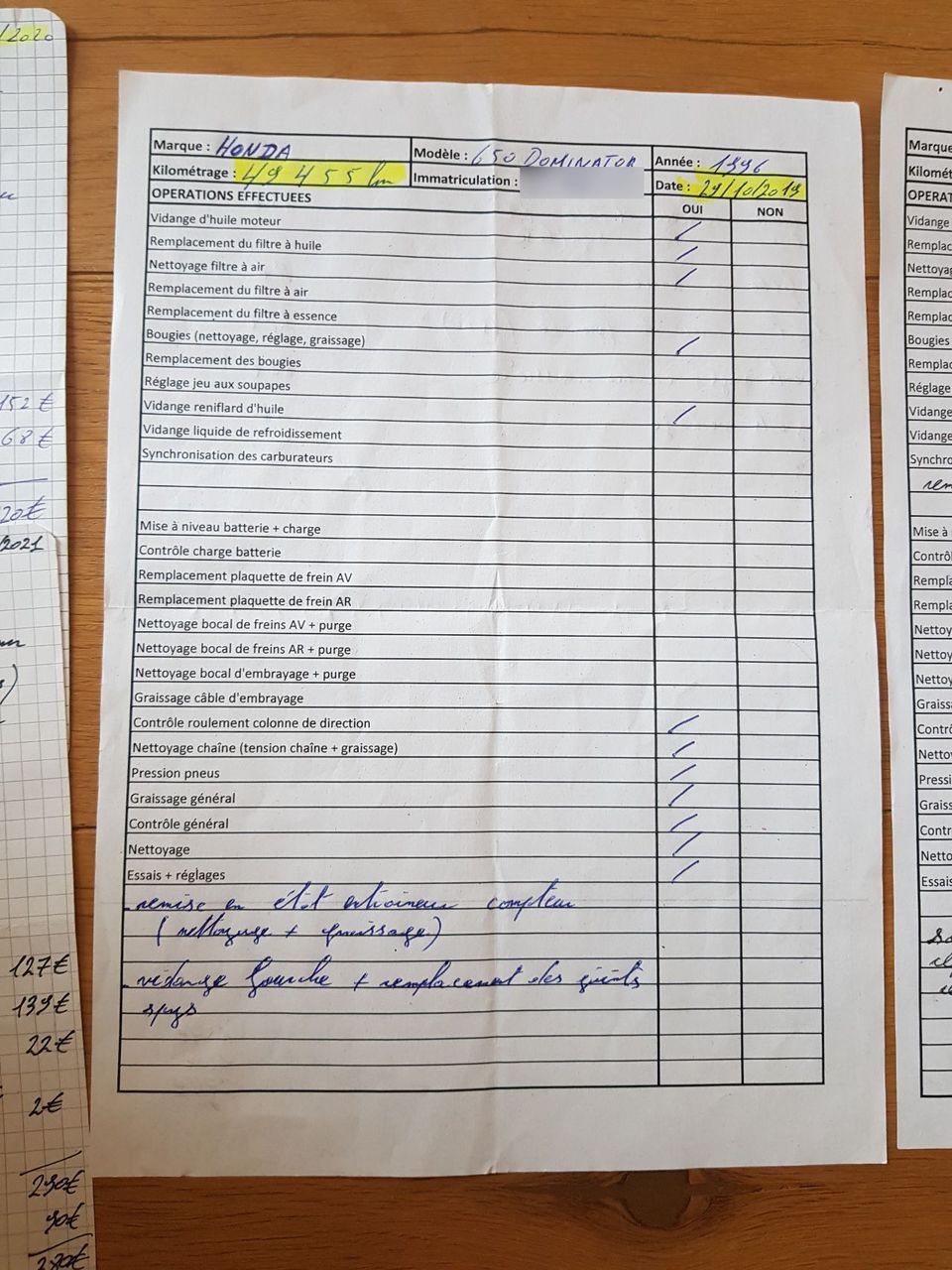 Photo HONDA DOMINATOR 650