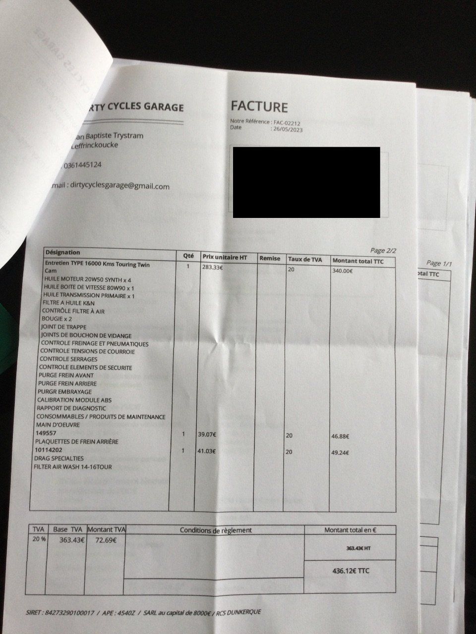 Photo HARLEY DAVIDSON FLH