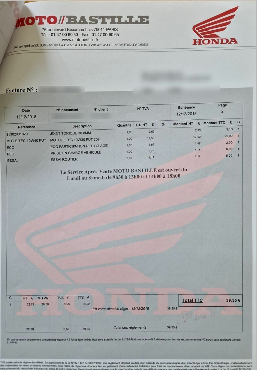 Photo HONDA NSS125AD