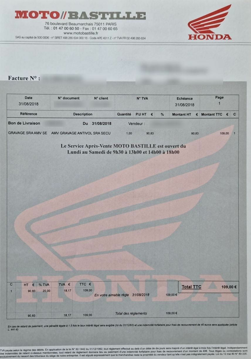 Photo HONDA NSS125AD