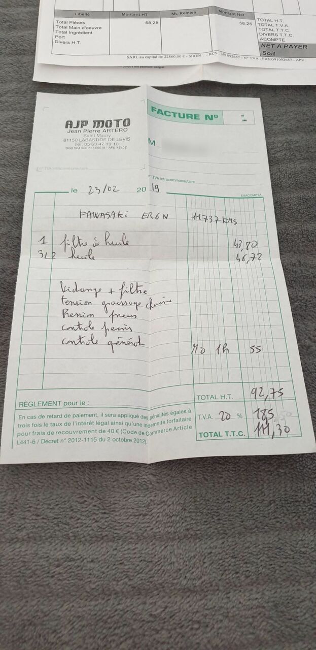 Photo KAWASAKI ER6-N ABS