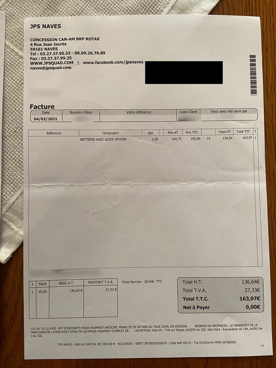 Photo CAN AM SPYDER 1000 RT