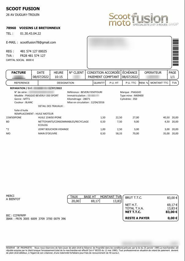 Photo PIAGGIO BEVERLY 350