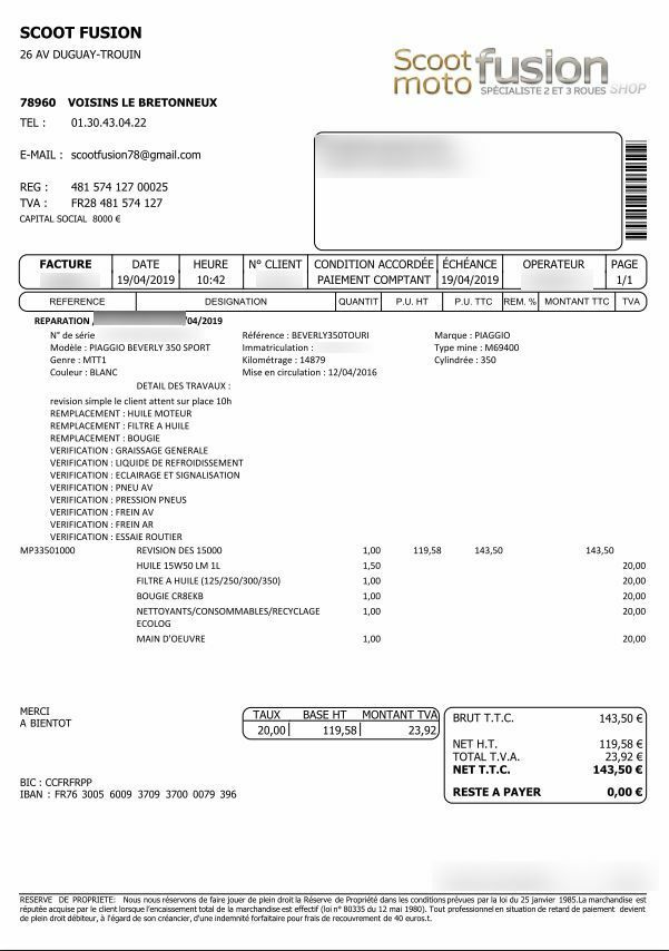 Photo PIAGGIO BEVERLY 350
