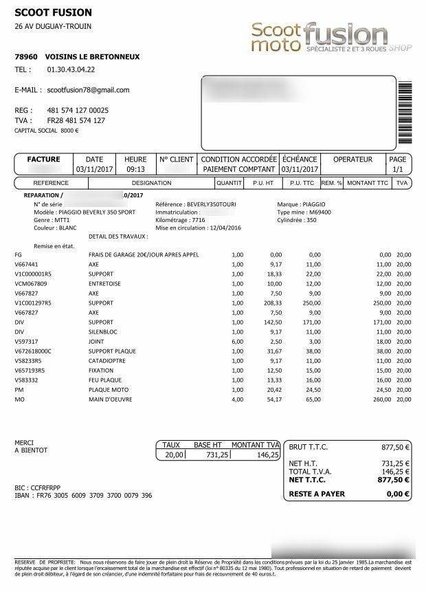 Photo PIAGGIO BEVERLY 350