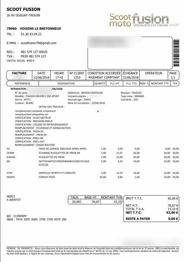 Photo PIAGGIO BEVERLY 350