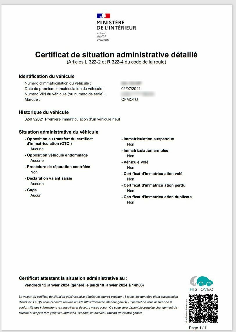 Photo CF MOTO Z FORCE 1000