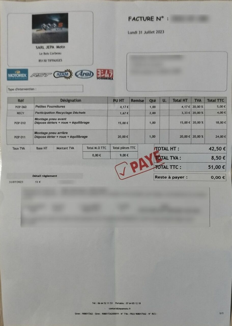 Photo YAMAHA FJR 1300 ABS