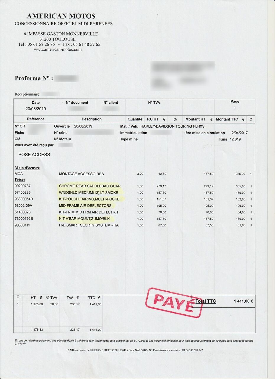 Photo HARLEY DAVIDSON FLHXS