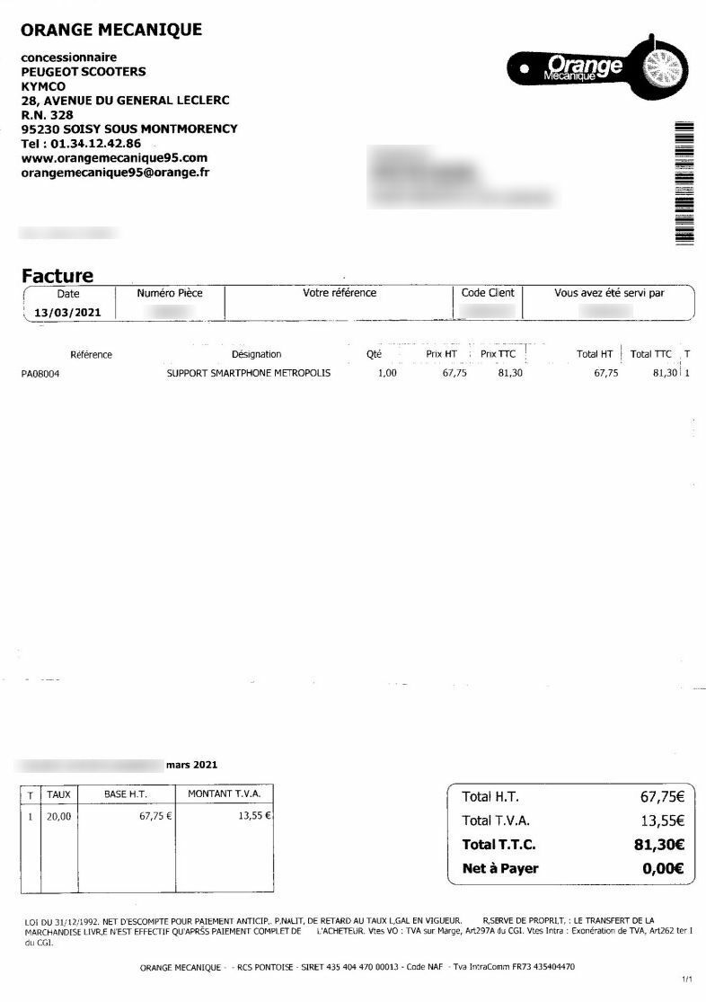 Photo PEUGEOT METROPOLIS