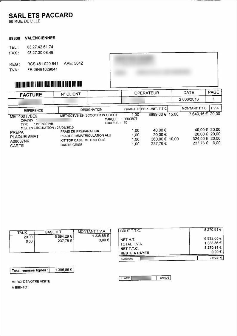 Photo PEUGEOT METROPOLIS