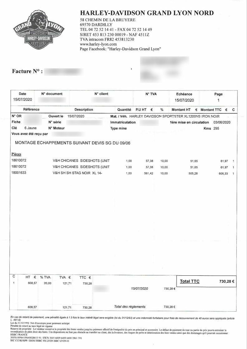 Photo HARLEY DAVIDSON XL NS